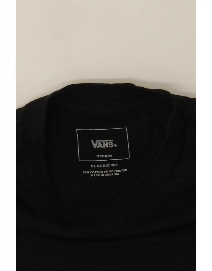 Vans Herre Classic Fit T-shirt Top Medium Grey Colourblock Bomuld