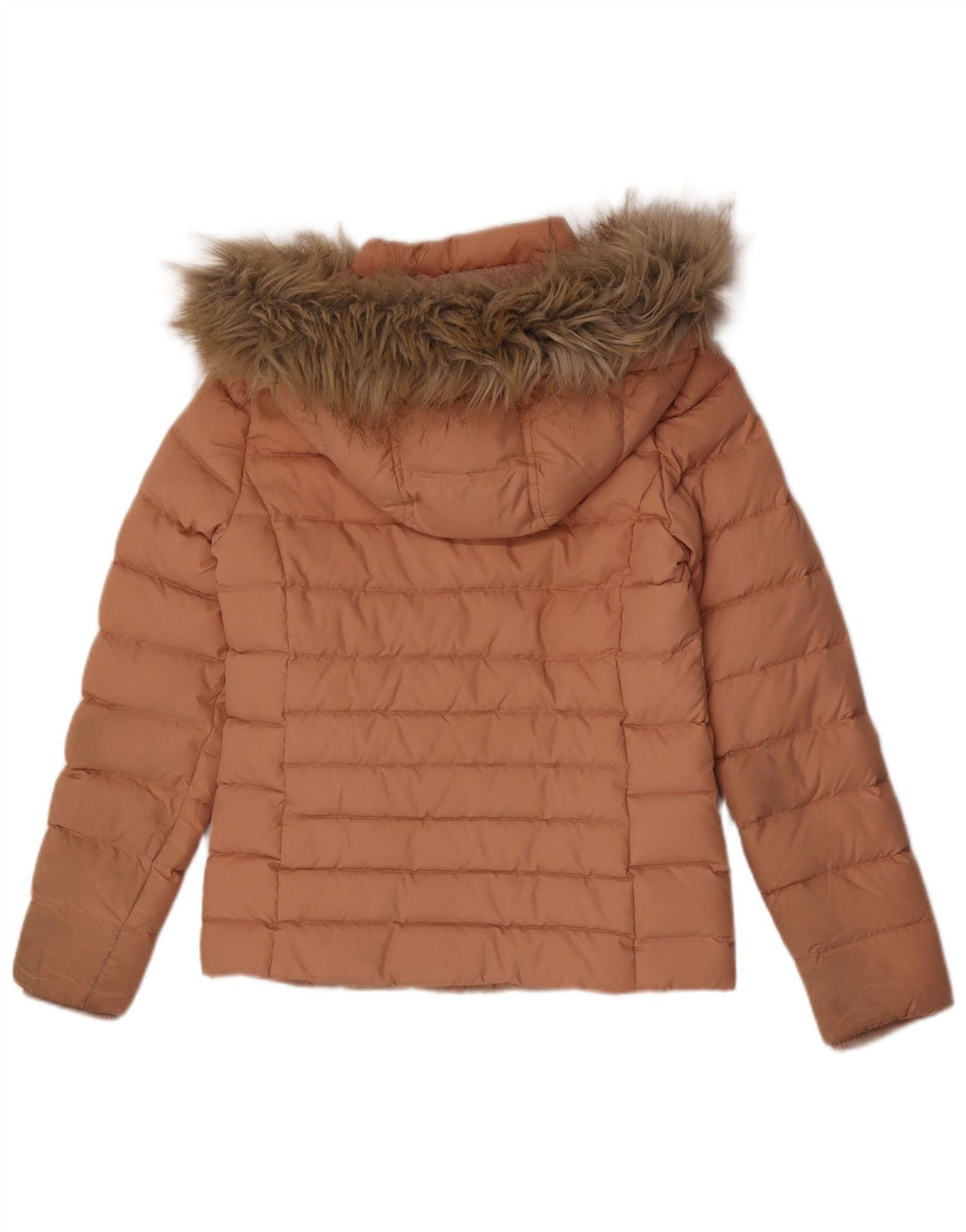 Tommy Hilfiger, polstret hættejakke til kvinder UK 10 Small Pink Polyester