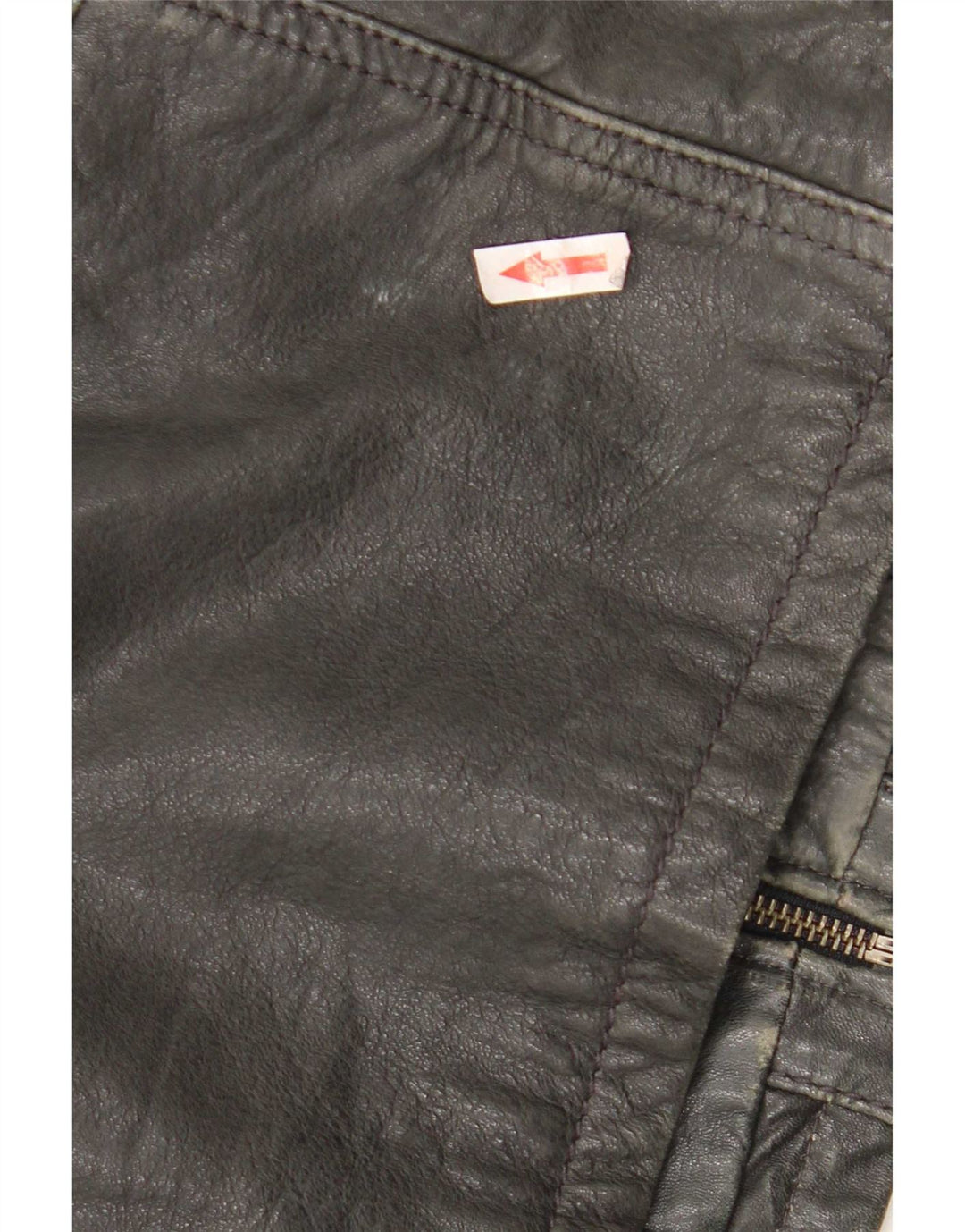 Conbipel Dame Biker Jacket IT 54 2XL Sort Læder