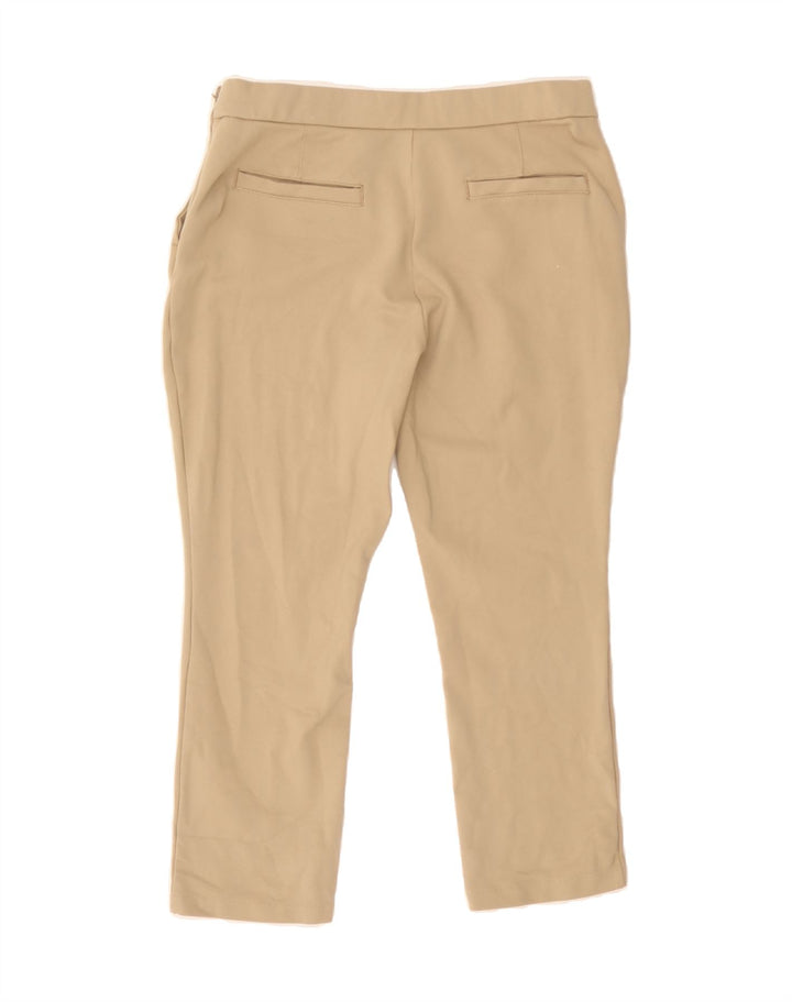 LEE Womens Slim Chino Trousers US 8 Medium W30 L23 Beige Rayon Vintage Lee and Second-Hand Lee from Messina Hembry 