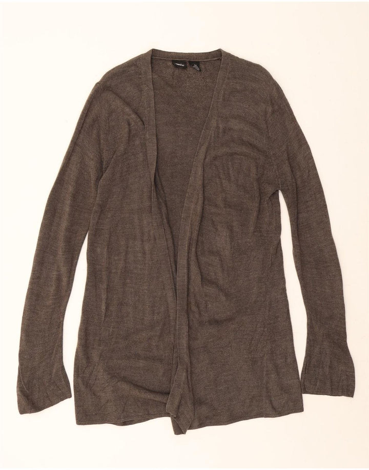 MOSSIMO Womens Longline Open Cardigan Sweater UK 18 XL Brown Acrylic Vintage Mossimo and Second-Hand Mossimo from Messina Hembry 