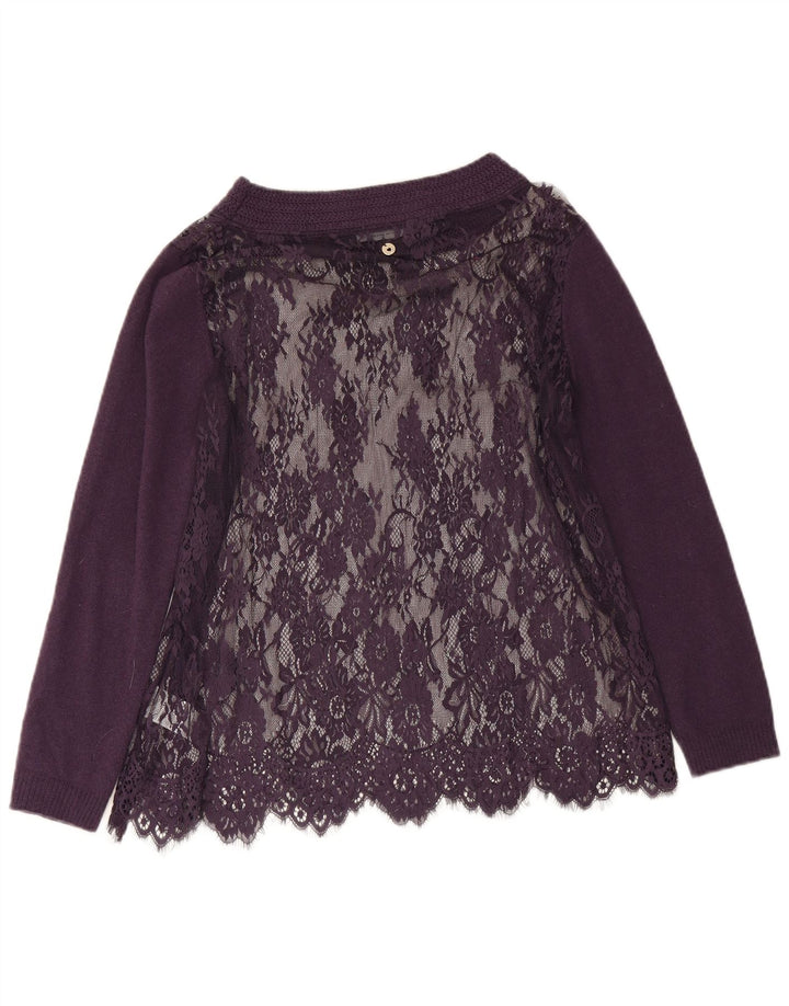 Simona Barbieri Dame Oversized Se Through Top UK 16 Large Purple
