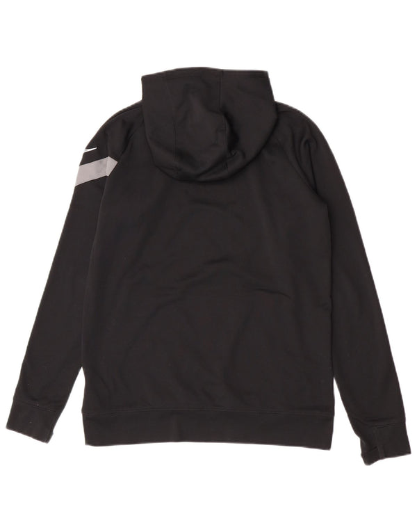 Nike Boys Dri Fit Hoodie Jumper 12-13 år Stor sort farveblok