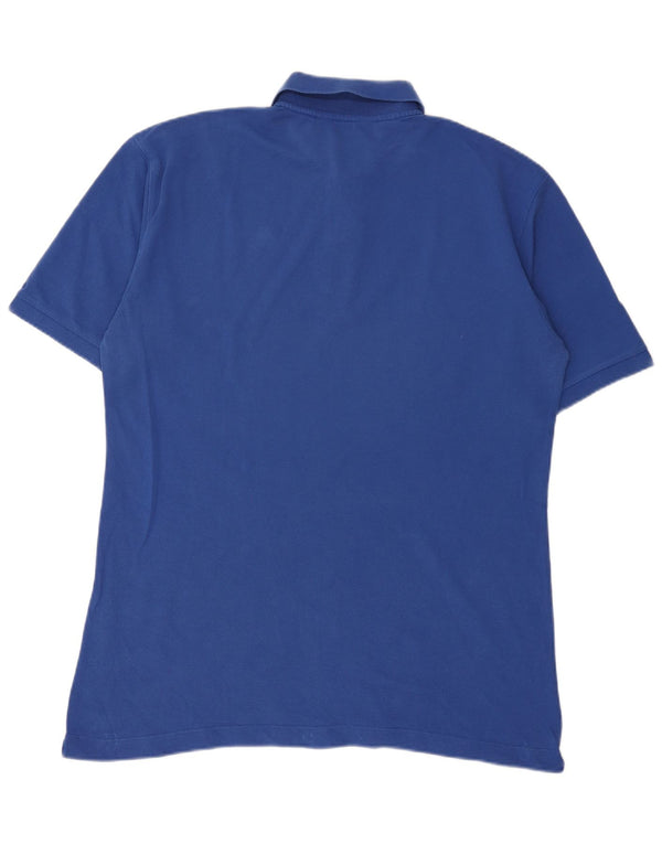 Kappa Mens Polo Shirt XL Blue Cotton