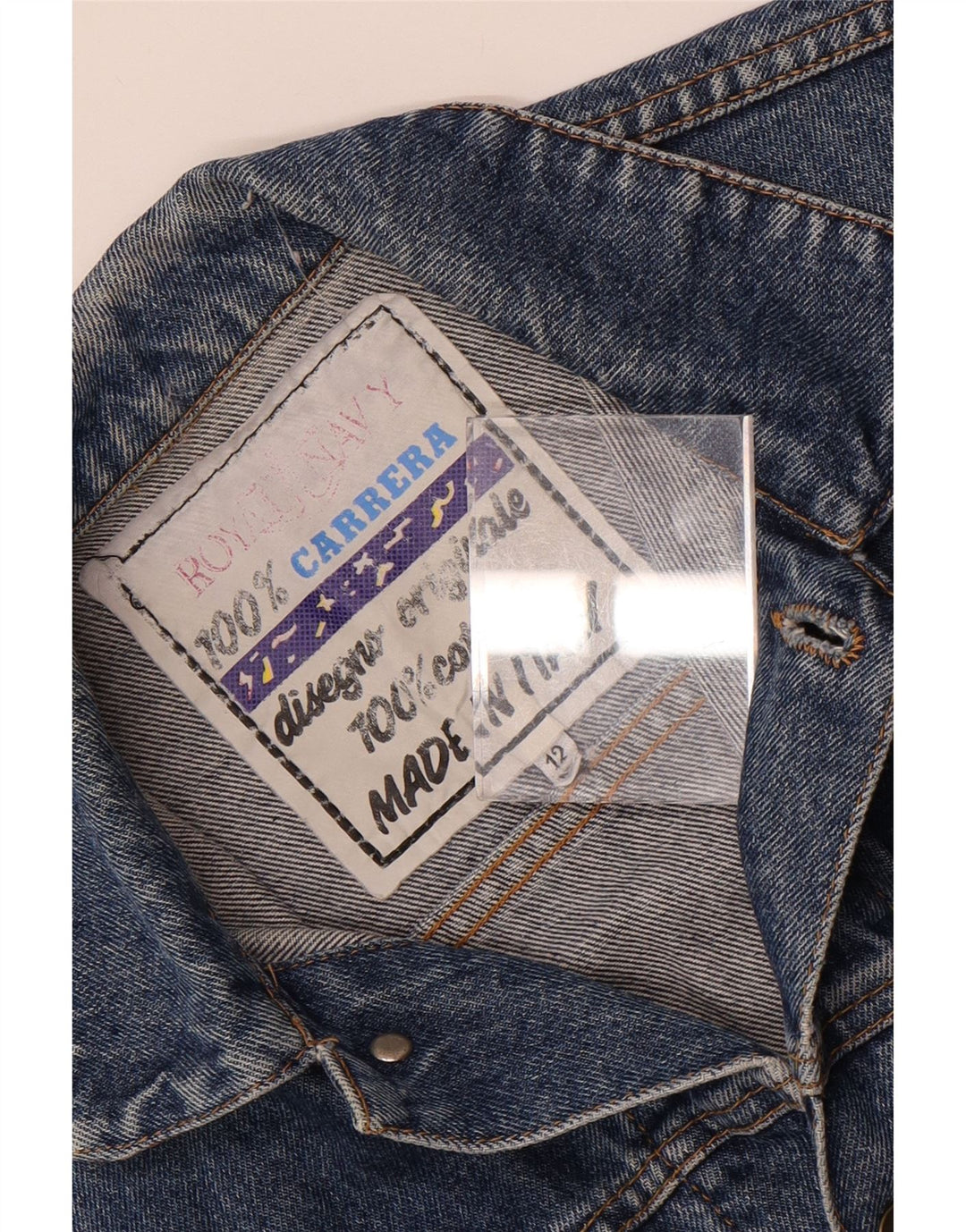 Carrera Boys Loose Fit denimjakke 11-12 år Blå Bomuld