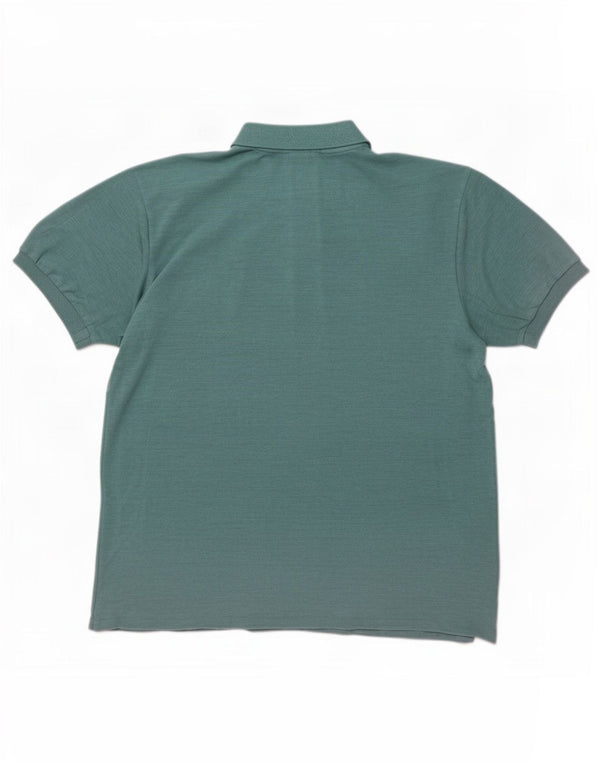 Lacoste Poloskjorte til mænd str. 7 2XL Blå Flecked Bomuld