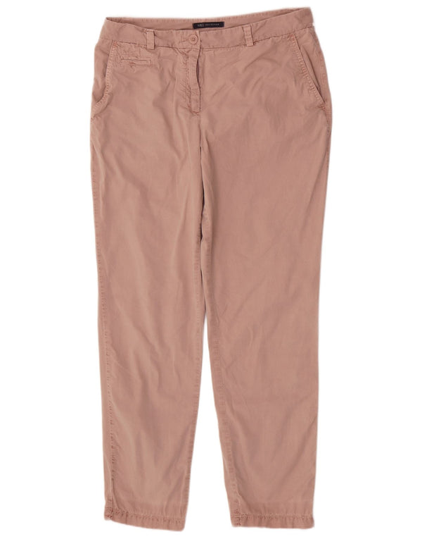 Marks & Spencer koniske chinobukser til kvinder UK 12 Medium W30 L28 Pink