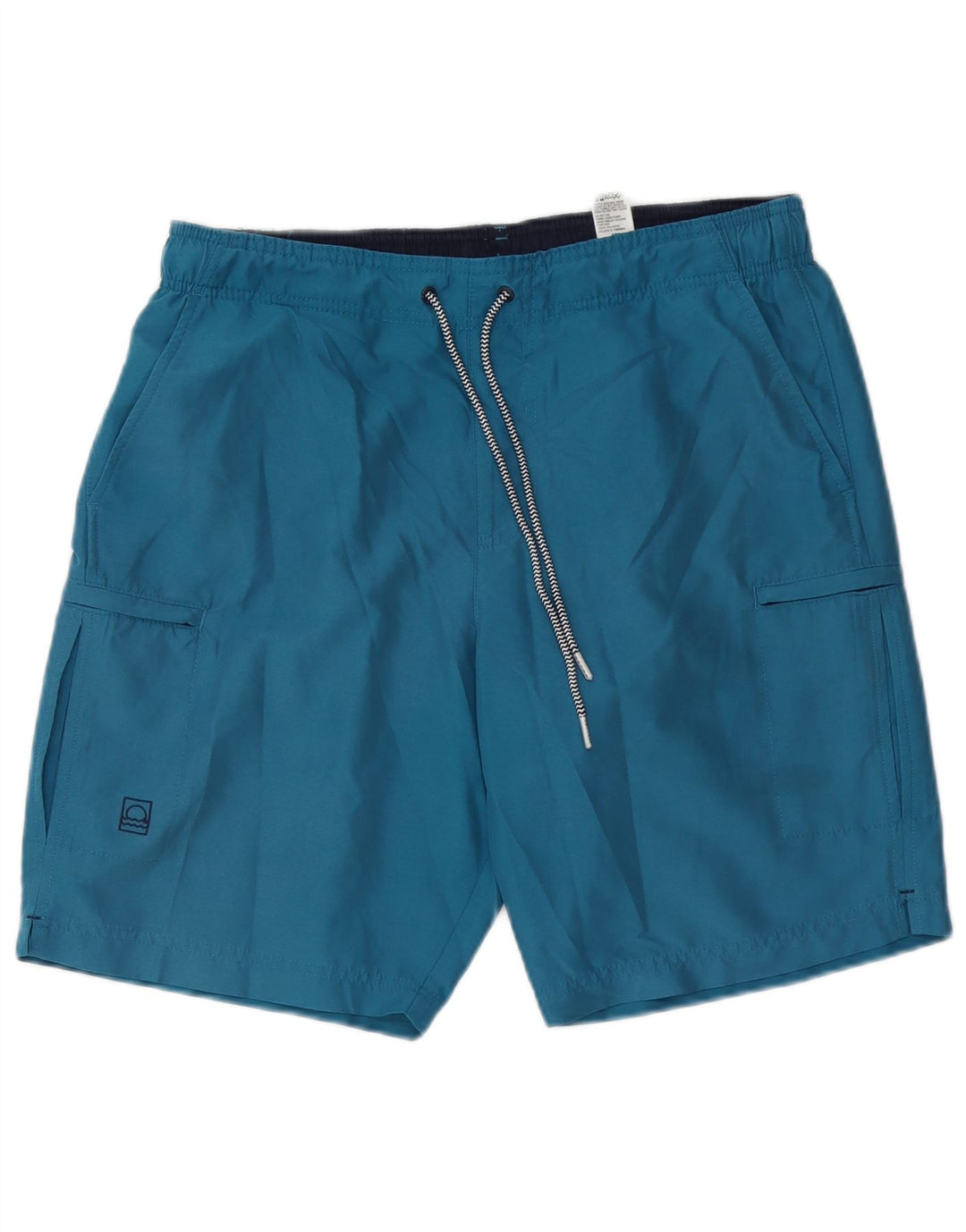 Marks & Spencer Herre Peacock Cargo svømmeshorts mellemblå polyester