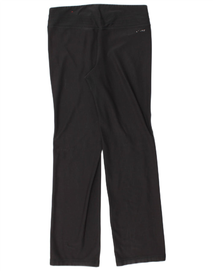 Nike Dame Dri Fit træningsdragt Bukser UK 10 Small Black Polyester