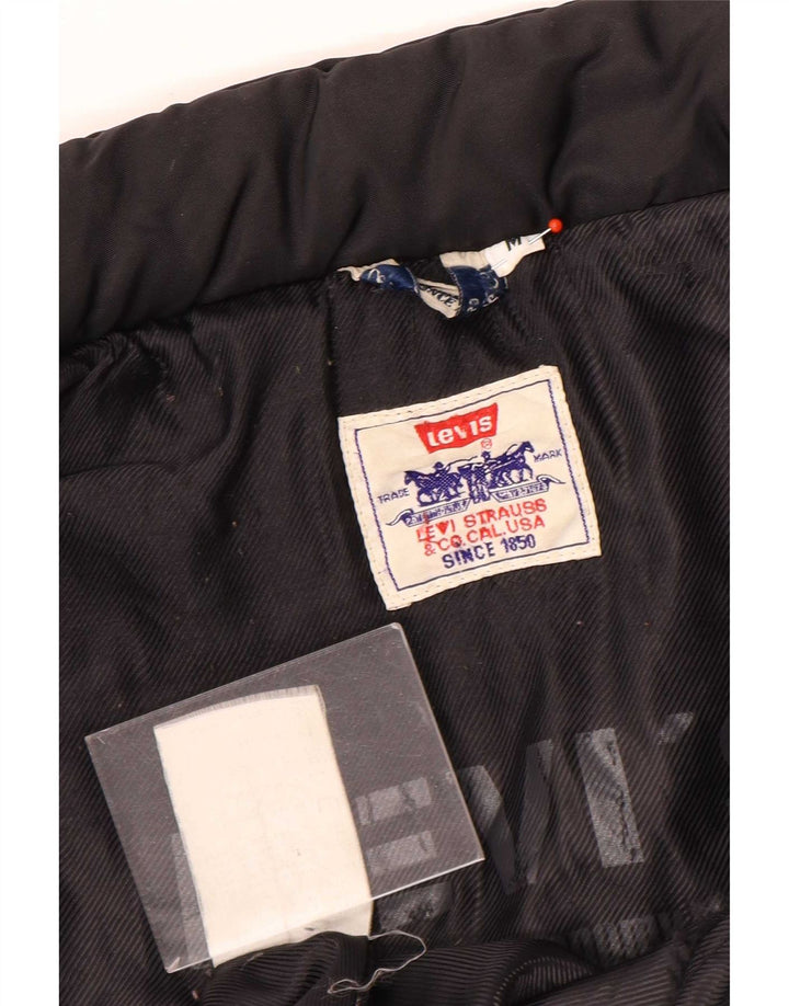 Levi's Polstret Herrejakke UK 38 Medium Sort Polyester