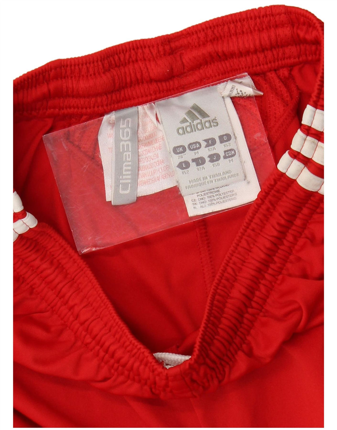 ADIDAS drenge Liverpool grafiske sportsshorts 11-12 år rød polyester