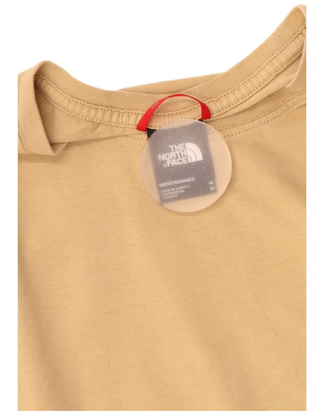 THE NORTH FACE Grafisk T-shirt til mænd, medium beige bomuld