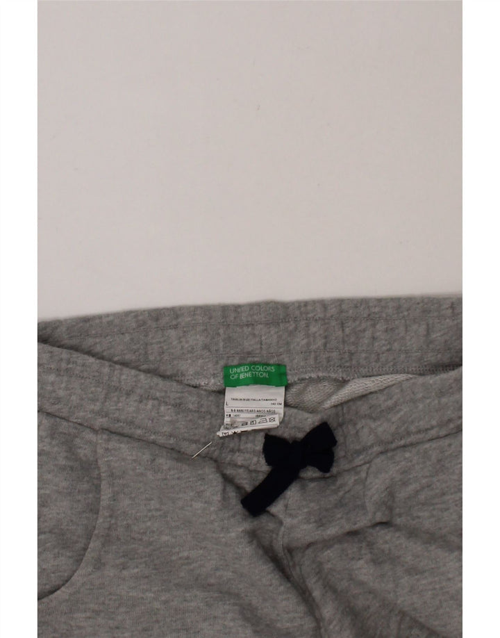 BENETTON Boys Sport Shorts 8-9 Years Large  Grey Cotton Vintage Benetton and Second-Hand Benetton from Messina Hembry 