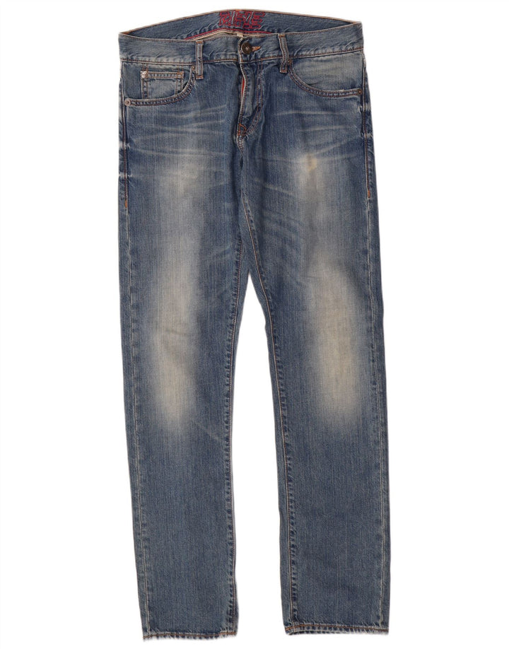 Rifle Herre Straight Jeans W30 L31 Blå Bomuld