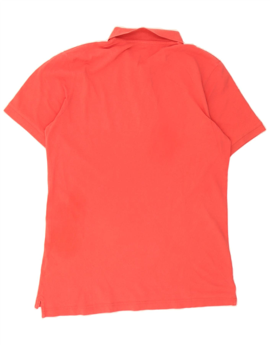 DACK'S Mens Polo Shirt Medium Red Cotton Vintage Dack's and Second-Hand Dack's from Messina Hembry 