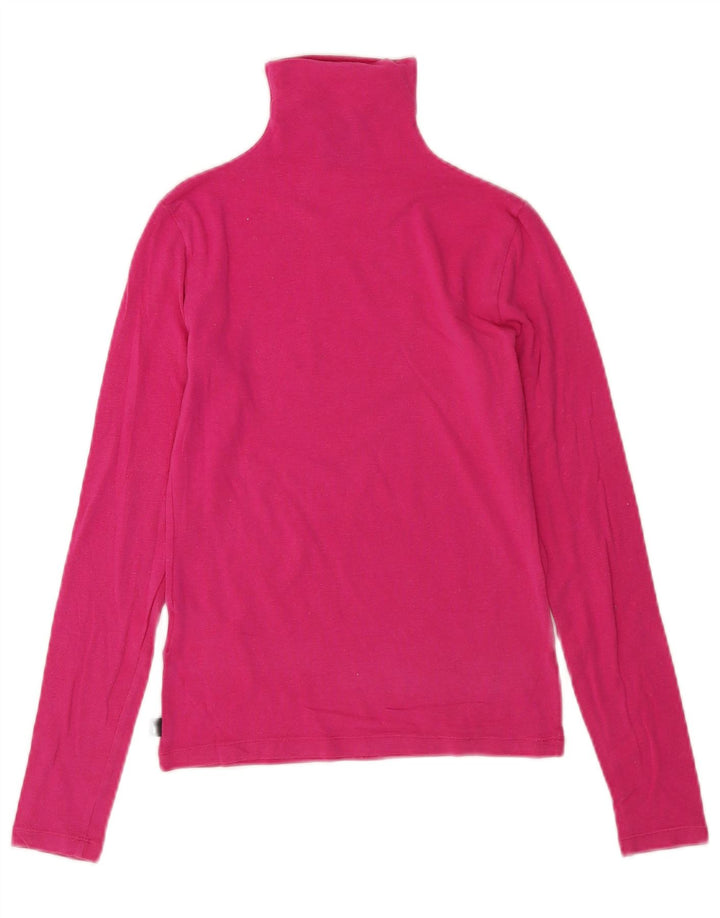 Nike Dame Top Langærmet UK 8/10 Small Pink Bomuld