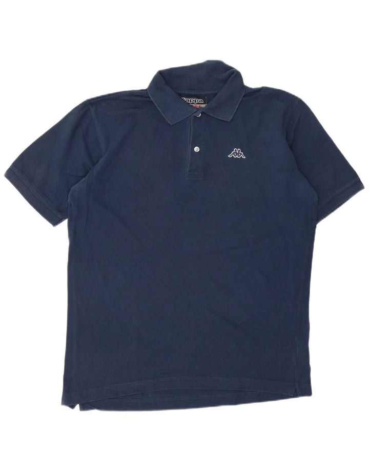 Kappa herre poloshirt Stor marineblå bomuld