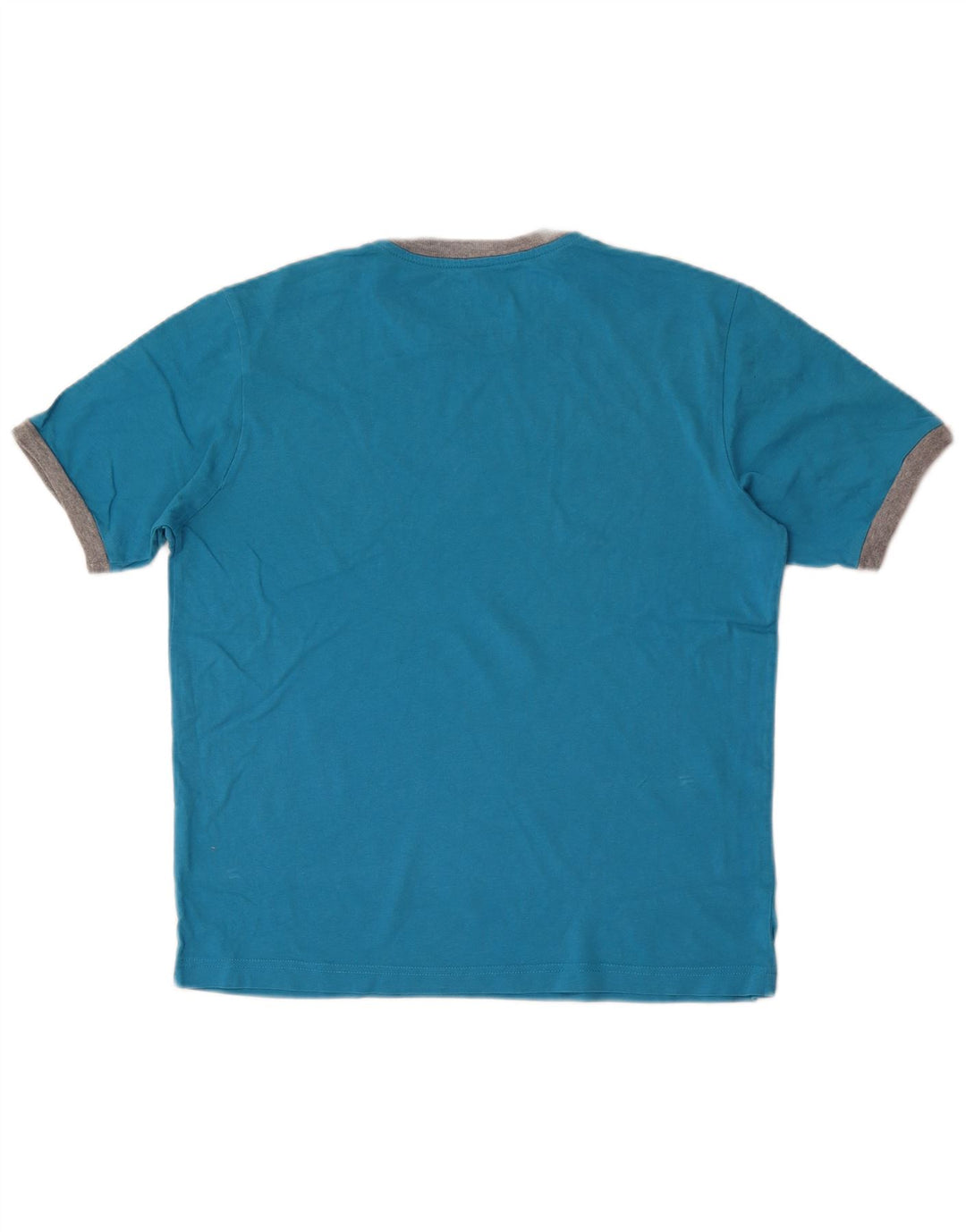Champion Herre grafisk T-shirt Top Medium Blue Colourblock Bomuld