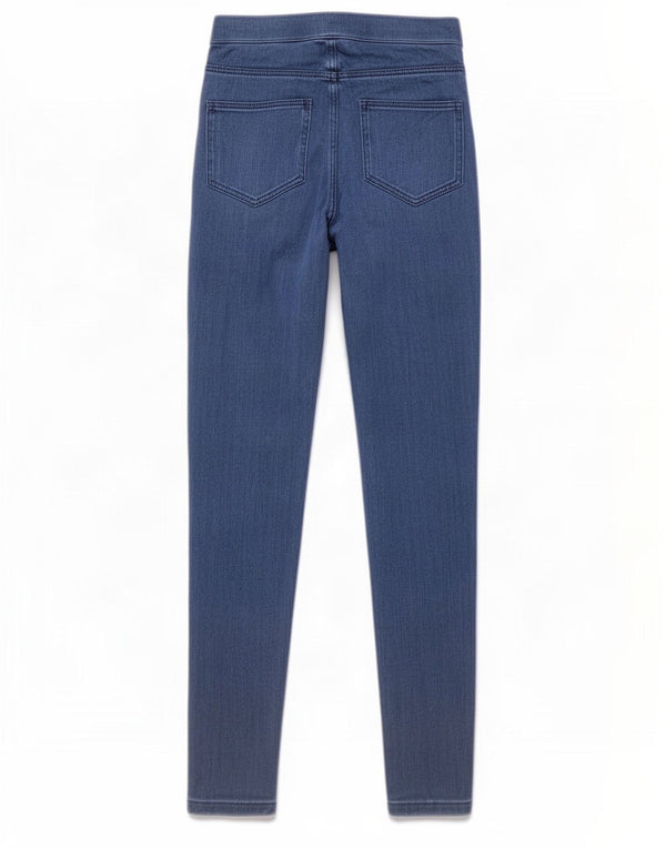 Marks & Spencer Dame Jegging Jeans UK 8 Small W26 L30 Blue Cotton