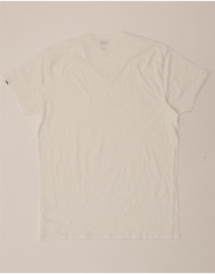 PUMA Mens T-Shirt Top XL White Cotton Vintage Puma and Second-Hand Puma from Messina Hembry 
