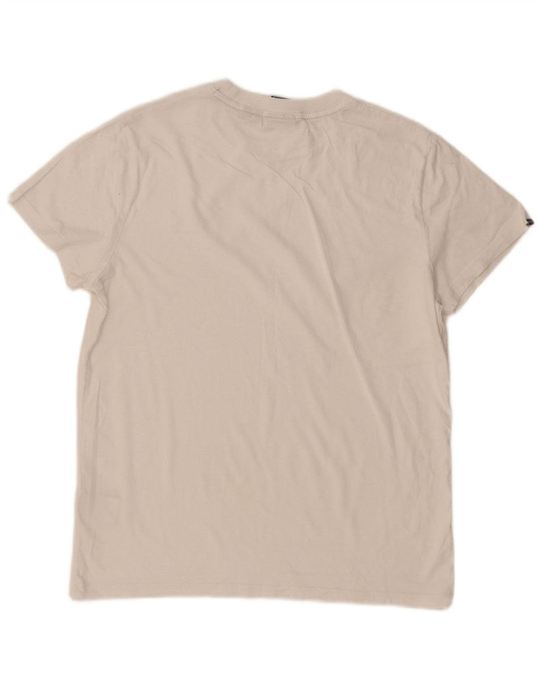Superdry T-shirt top mellem hvid bomuld til mænd