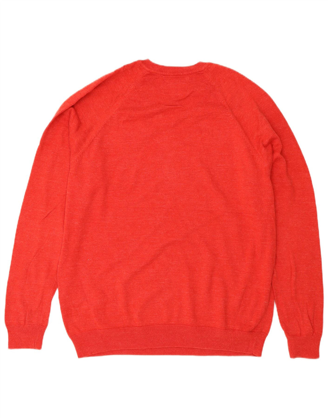 Superdry Herre V-hals sweater XL rød bomuld