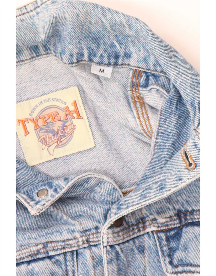 Uniform Herre Type A-1 Denimjakke UK 38 Medium Blue