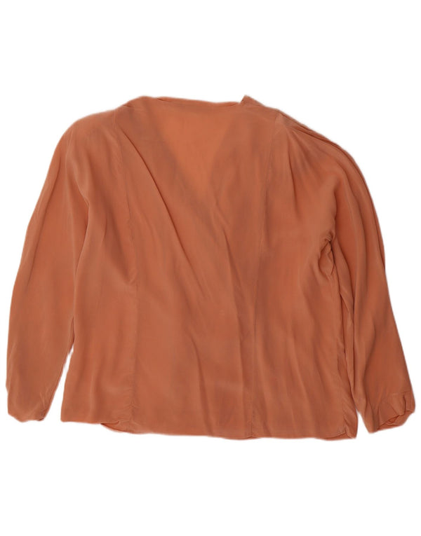 Marina Rinaldi Dameskjortebluse Str. 23 Medium Orange Silke