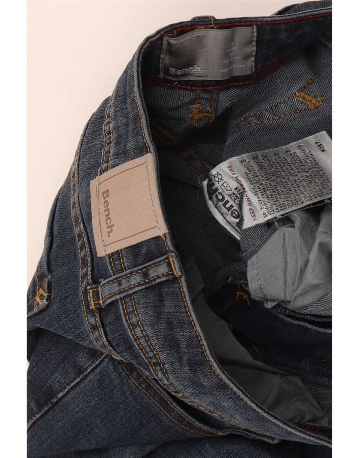 Bænk Dame Skinny Jeans W28 L32 Marineblå Bomuld