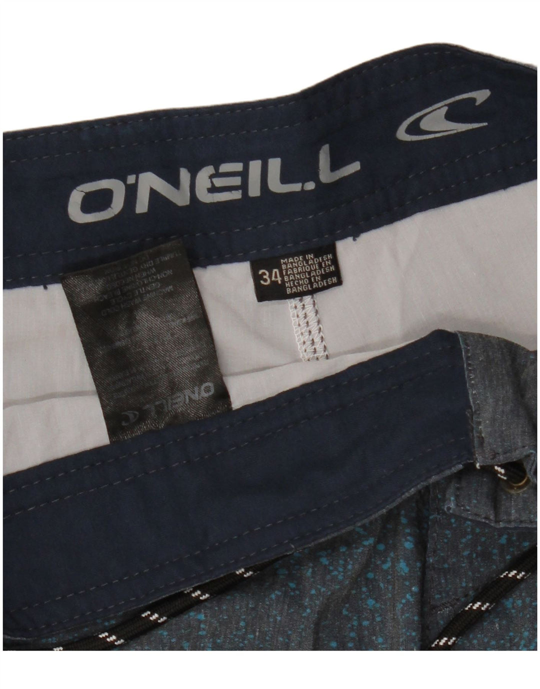 O'NEILL Badeshorts til mænd store røde Colourblock Polyester