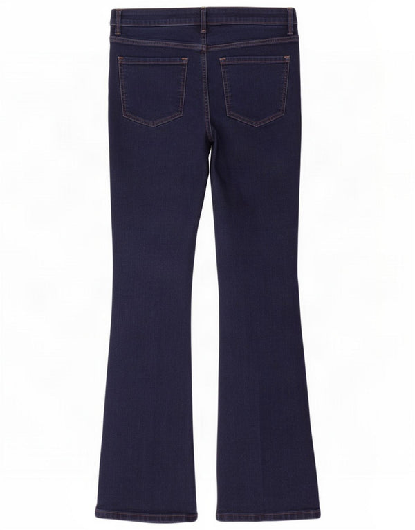 Marks & Spencer Womens The Eva Bootcut Jeans UK 16 Large W32 L32 Navy Blue
