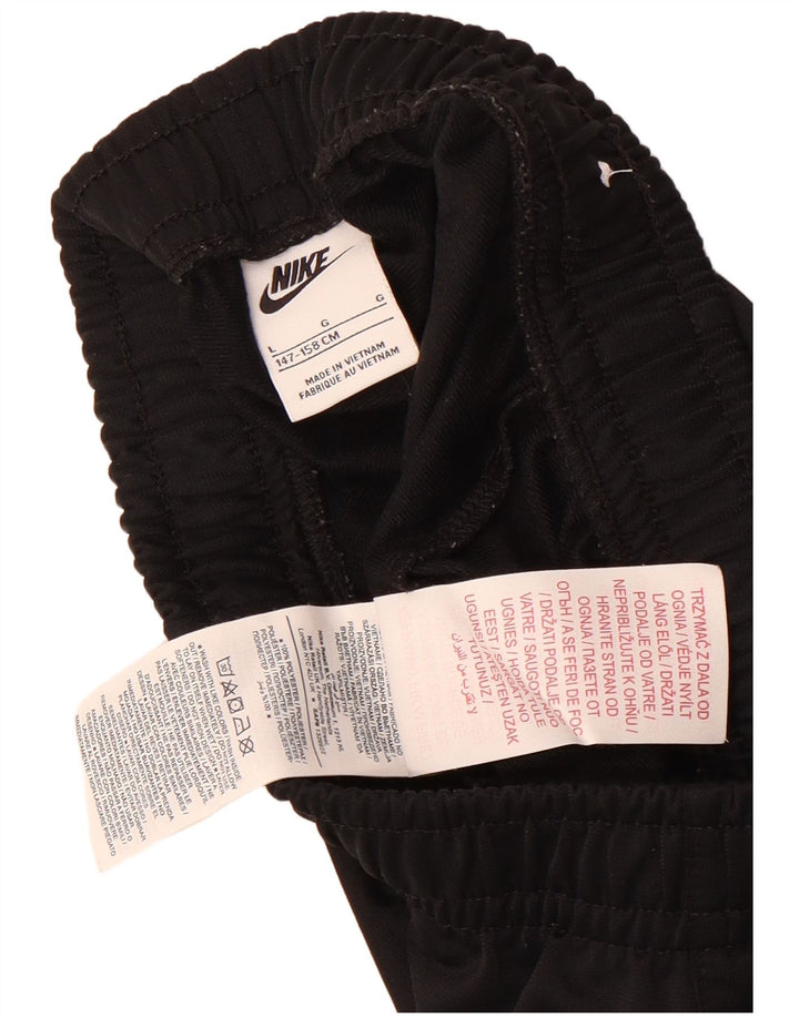 Nike Drenge Træningsdragt Bukser Joggers 12-13 år Large Sort Polyester