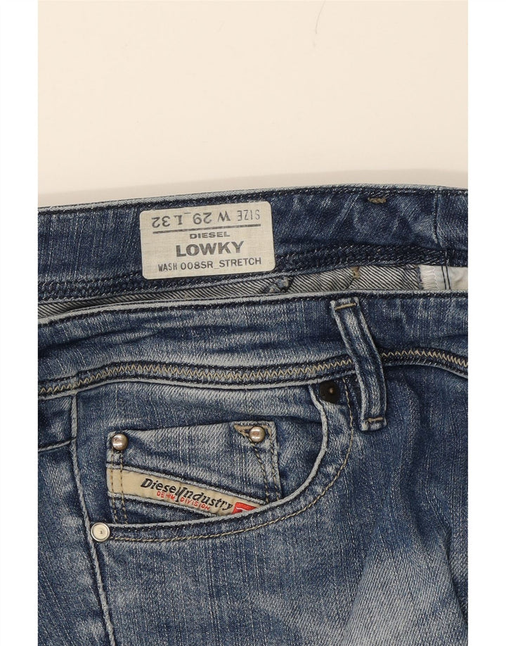 DIESEL Womens Lowky Straight Jeans W29 L32  Blue Cotton Vintage Diesel and Second-Hand Diesel from Messina Hembry 