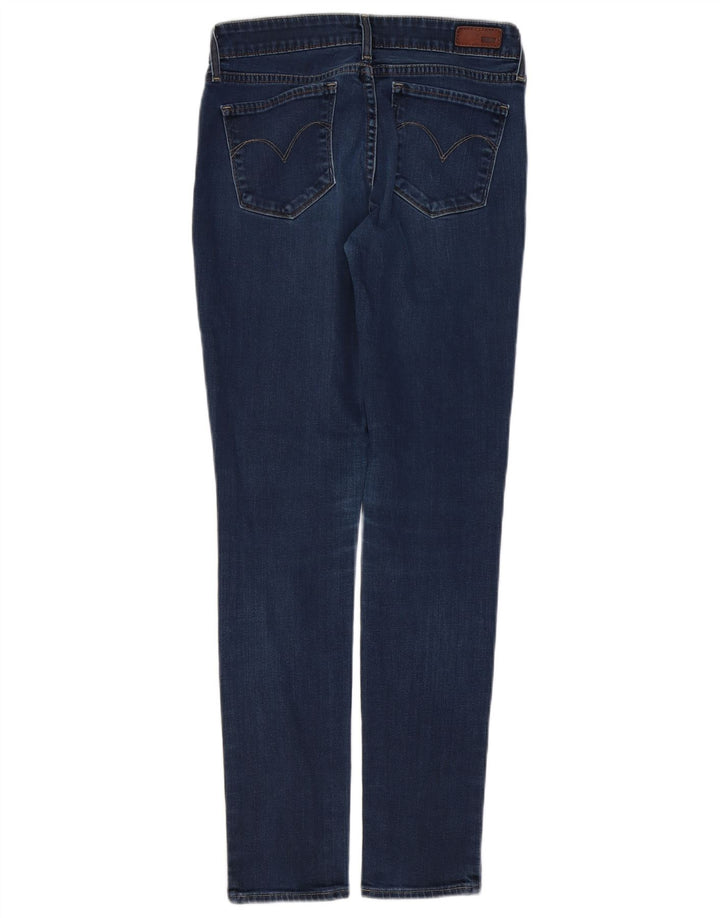 LEVI'S Dame Demi Curve Modern Rise Skinny Jeans W28 L30 Marineblå Bomuld
