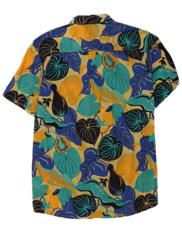 Patagonia Herre kortærmet hawaiiansk skjorte Medium Multicolored Floral