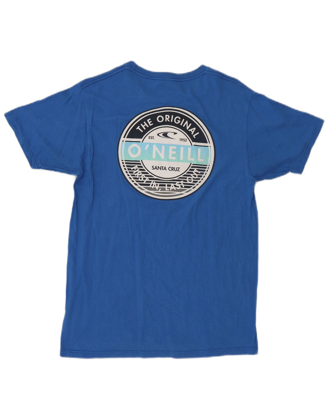 O'Neill Herre Modern Fit Grafisk T-shirt Top Medium Blue Bomuld