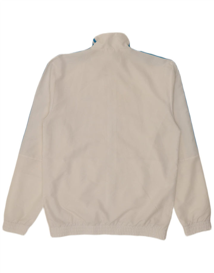 Adidas Træningsdragt til mænd Topjakke UK 36/38 Lille hvid polyester
