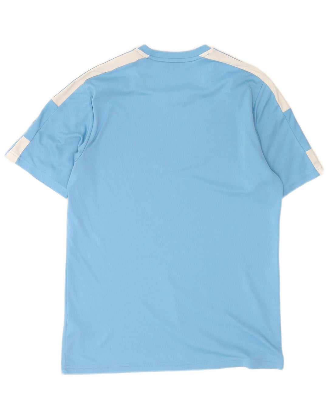 Adidas Herre Aeroready T-Shirt Top Medium Blue Colourblock Polyester