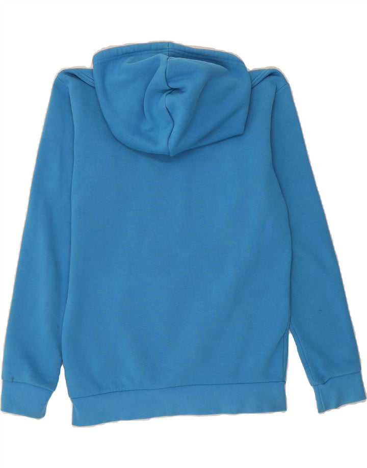 ADIDAS Mens Hoodie Jumper Small Blue Vintage Adidas and Second-Hand Adidas from Messina Hembry 