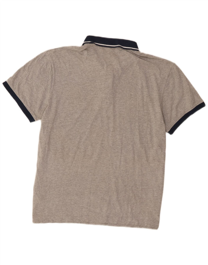 Jack & Jones Herre Rugby Polo Shirt XL Grå Bomuld