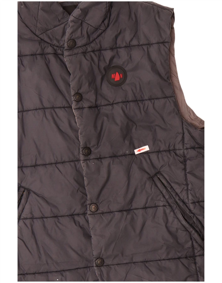 Murphy & Nye Herre Polstret Gilet UK 40 Large Black Polyester