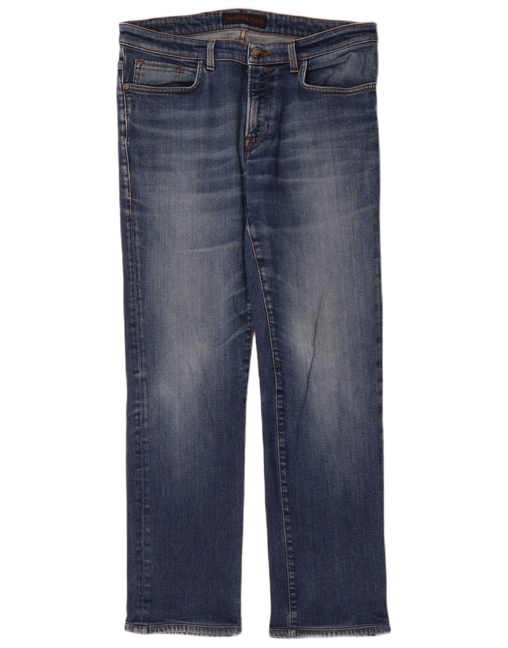 Trussardi Straight Jeans til mænd W34 L30 Blå