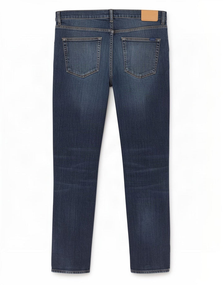 Gant Straight Jeans til mænd W38 L32 blå bomuld