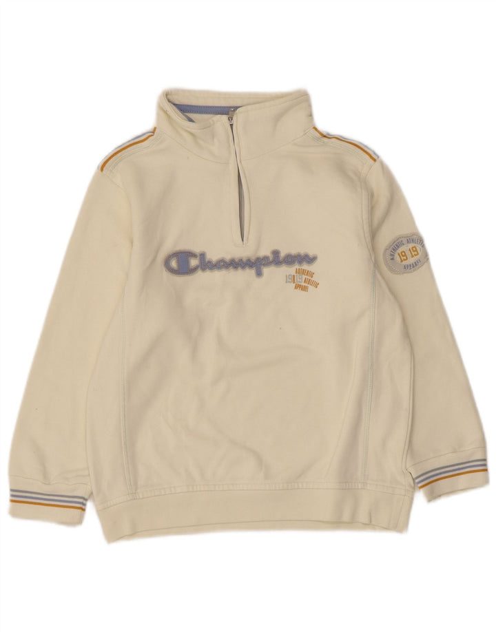 Champion Drenge Grafisk Sweatshirt Jumper 7-8 år Lille hvid stribet