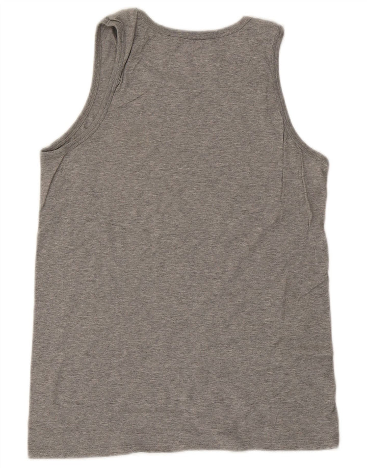 Nike Herre Athletic Cut Vest Top Lille Grå Flecked
