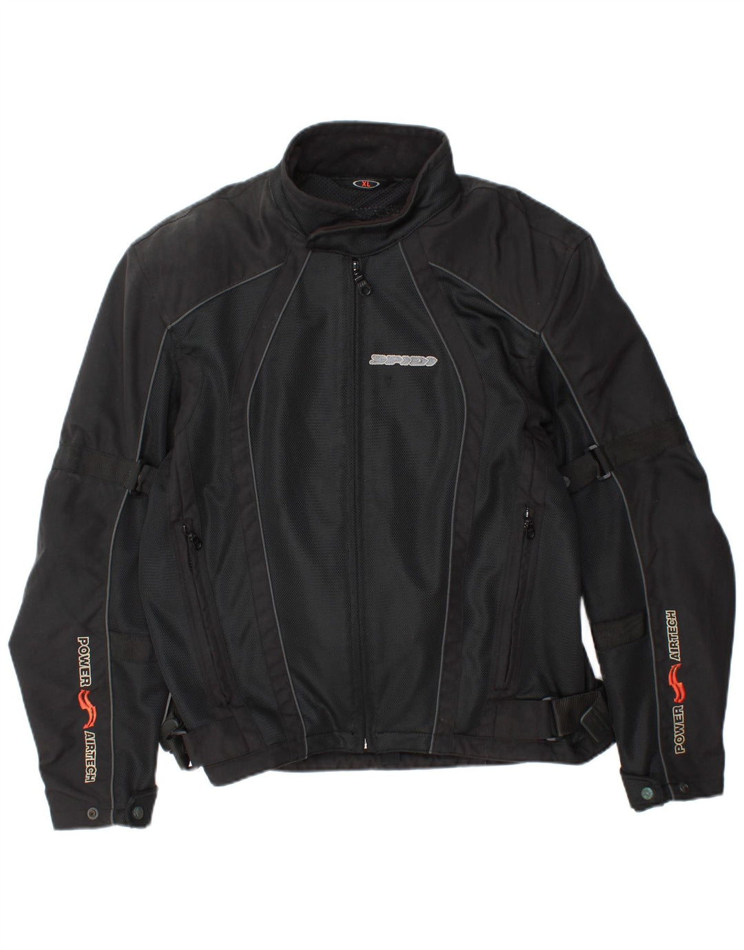 SPIDI Herre grafisk racerjakke UK 42 XL Sort