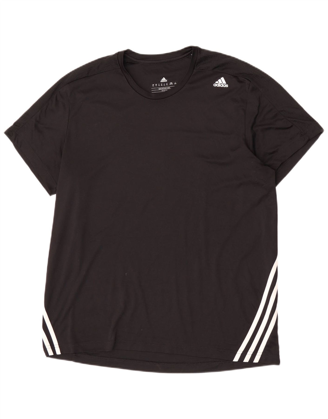 Adidas Herre Climalite T-Shirt Top XL Sort Polyester