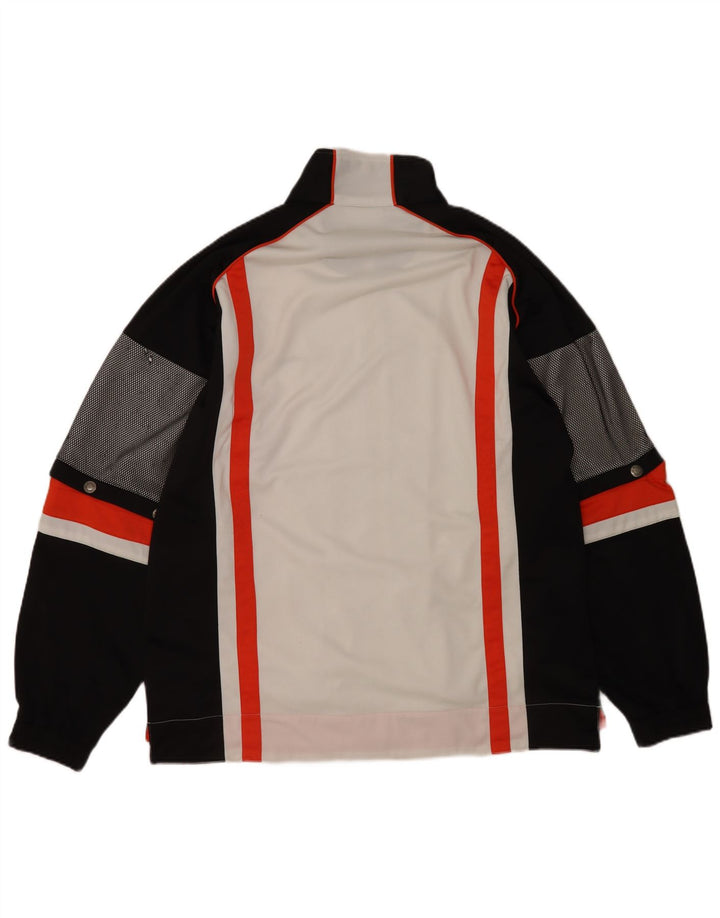 Sergio Tacchini Herre træningsdragt Top jakke 2XL Hvid Colourblock Polyester
