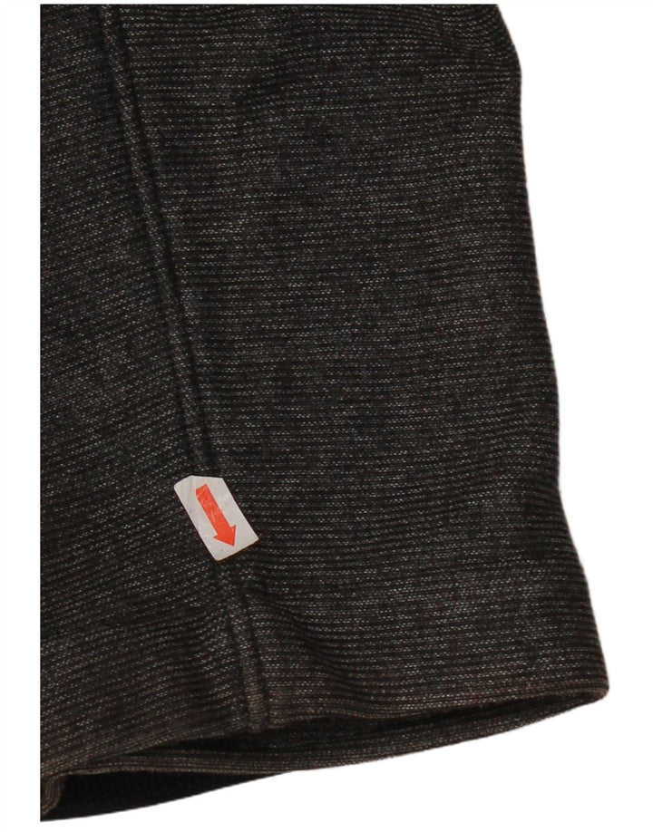Superdry Windbreaker-jakke med hætte til mænd UK 38 Medium Grey Polyester