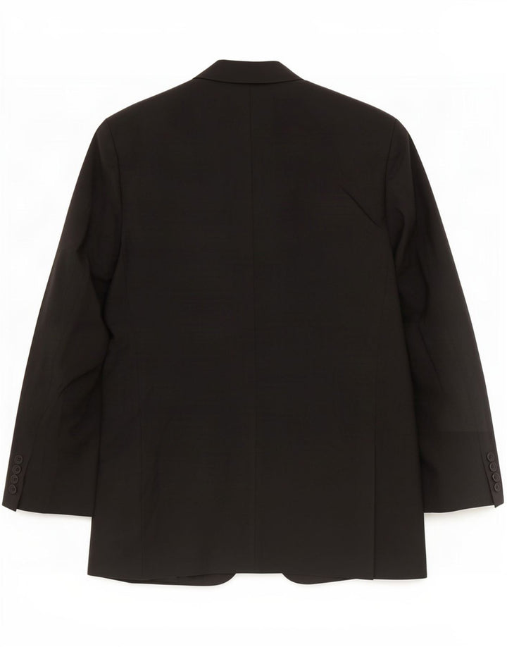Marks & Spencer Herre 2-knaps blazerjakke UK 44 XL Sort Polyester
